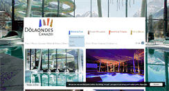 Desktop Screenshot of dolaondes.it